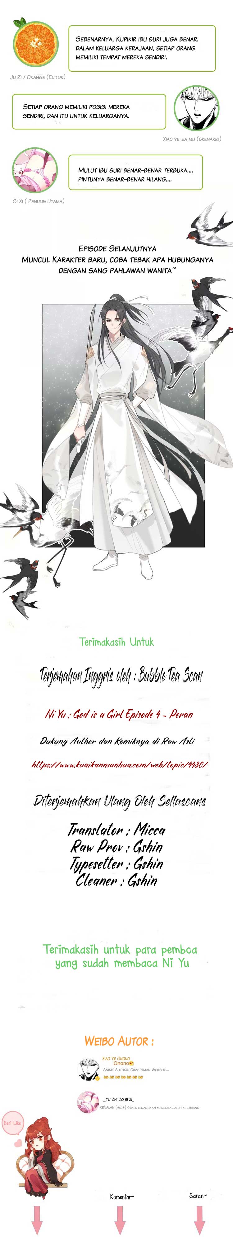 Ni Yu: God is a Girl Chapter 04 Gambar 9